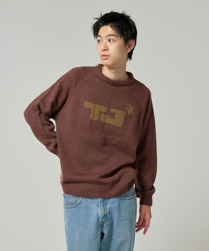 ユニセックス ジャガードニット TINA：JOJUN 全5色｜tnj441-0791【6】