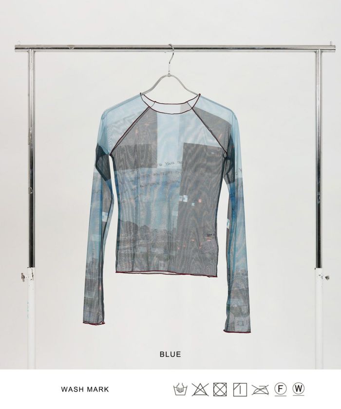 moment sheer tops TINA：JOJUN 全1色｜tnj511-0767【1】