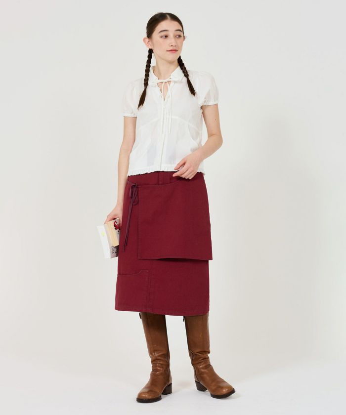 tinajojun デニムスカート TINA：JOJUN デニムスカート ミディ丈 : ZOZOTOWN Yahoo!店