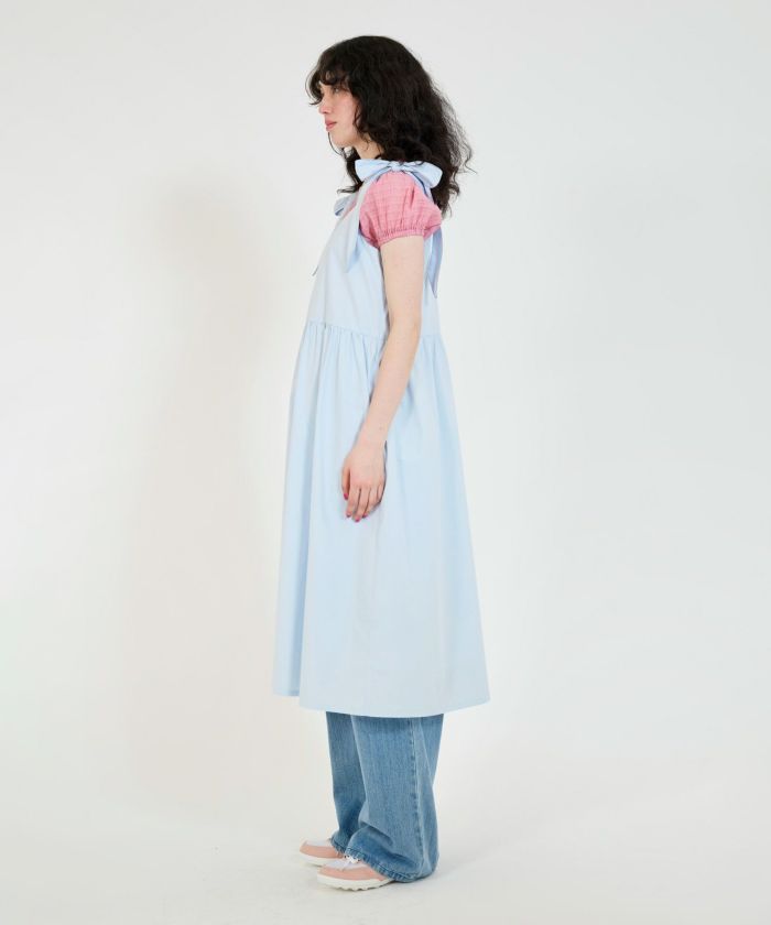 GW-SALE 刺繍入り ボリュームワンピース TINA:JOJUN 全2色 GW-SALE 刺繍入り ボリュームワンピース TINA:JOJUN 全2色