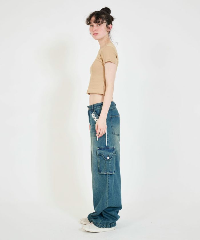 3color 】BASIC ショートリブニットトップス ／ BASIC SHORT
