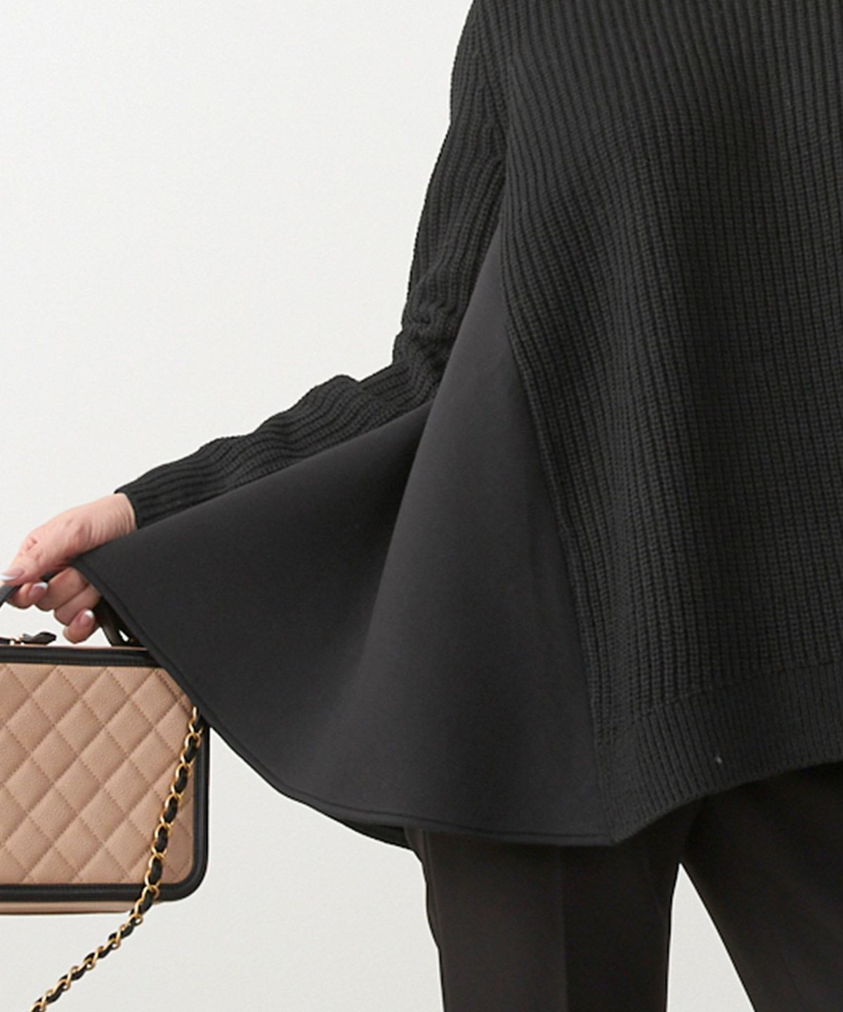 手洗い可 トップス ニット レディース ざっくり ローゲージ かわいい 人気 オフィス きれいめ 秋冬春 ジョイントスペース