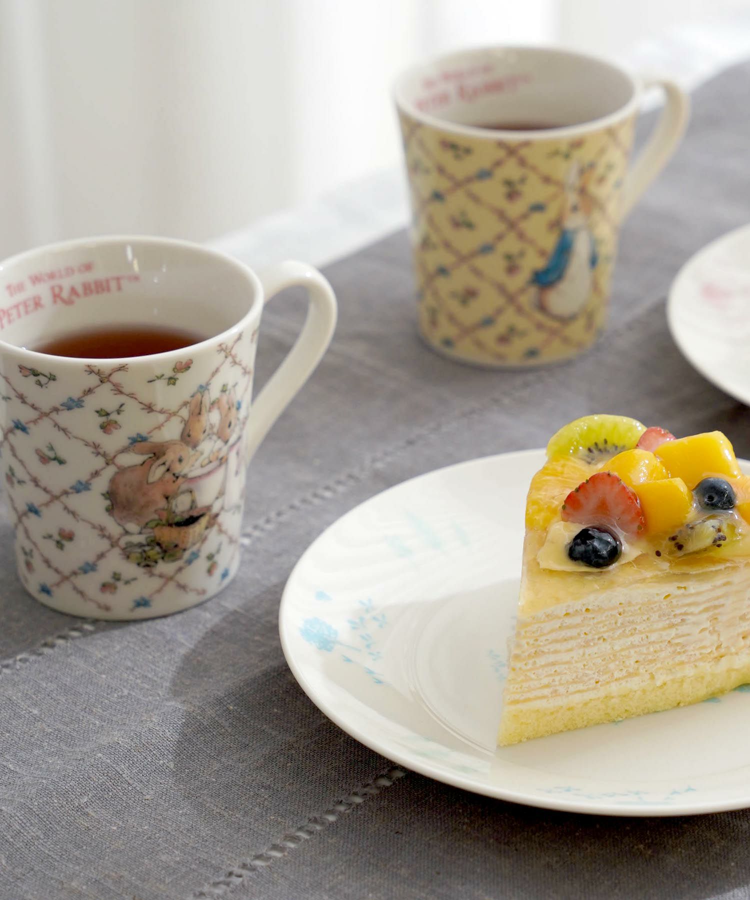 食器/テーブルウェア/マグカップ/コップ/ピーターラビット/セット/春/夏/秋/冬/ホワイト/イエロー/ミックス