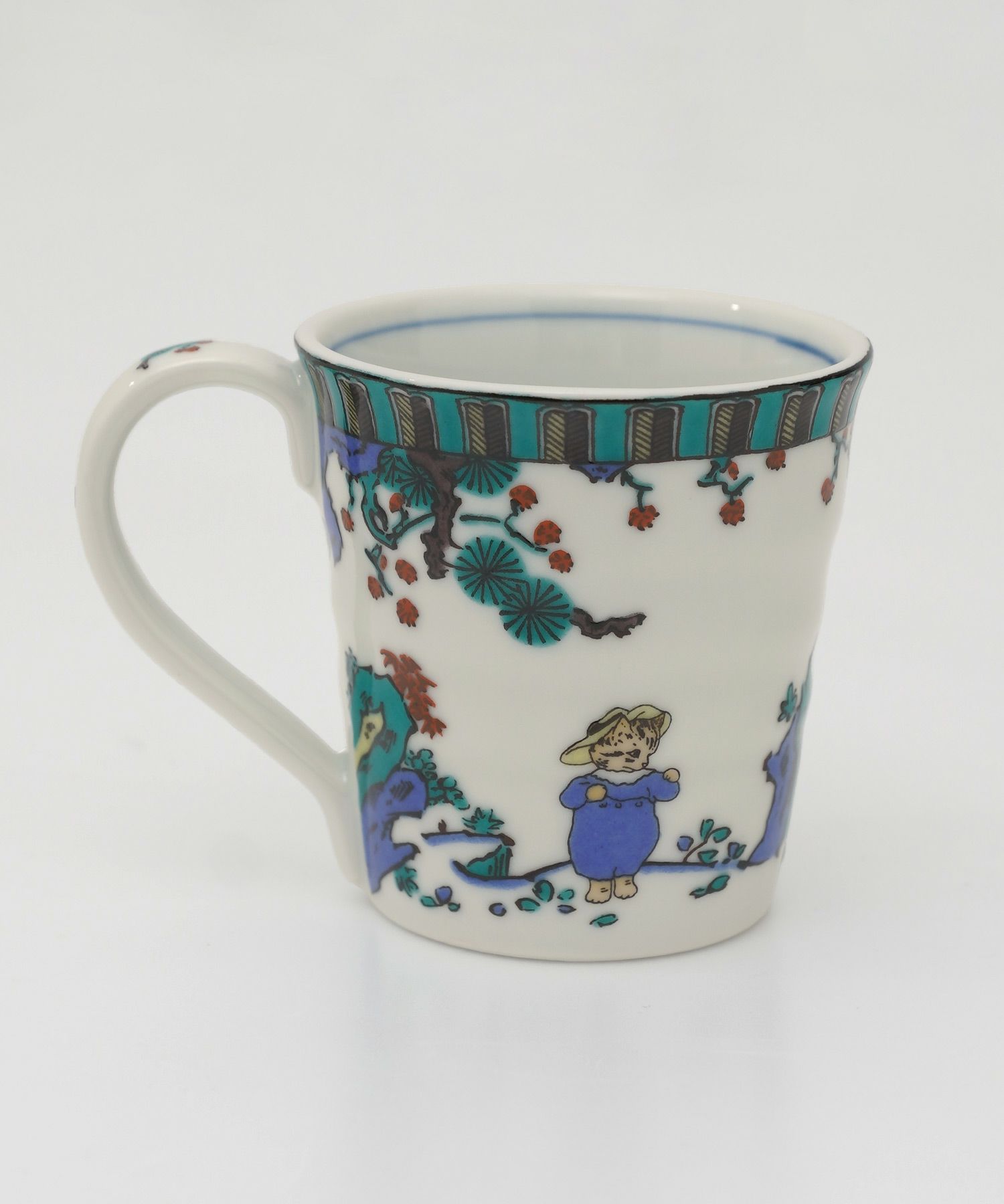 食器/テーブルウェア/マグカップ/コップ/ピーターラビット/九谷焼/春/夏/秋/冬/レッド/グリーン