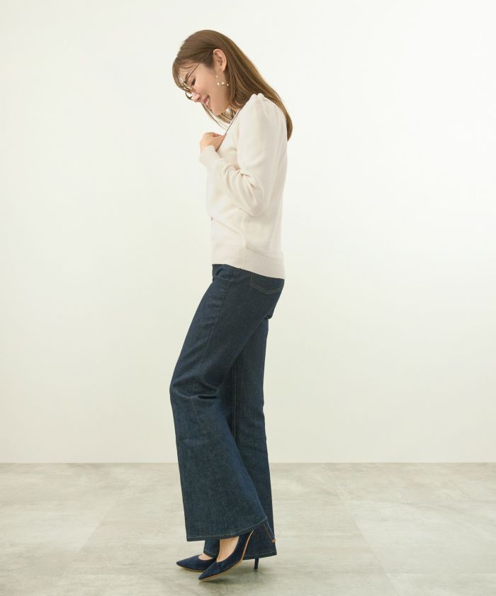 新色追加 手洗い可 セットアップ対応可 大人カジュアル オフィス 長袖 シンプル ベーシック 着回し ジョイントスペース