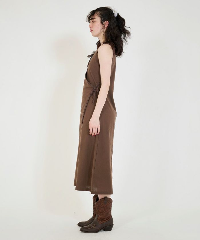 GW-SALE レイヤード コットンワンピース TINA：JOJUN 全2色