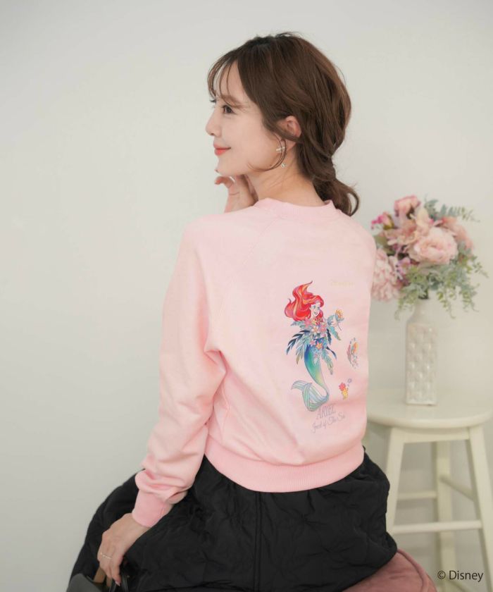 限定Price！SALE ディズニー プリンセス/裏起毛 スウェット le