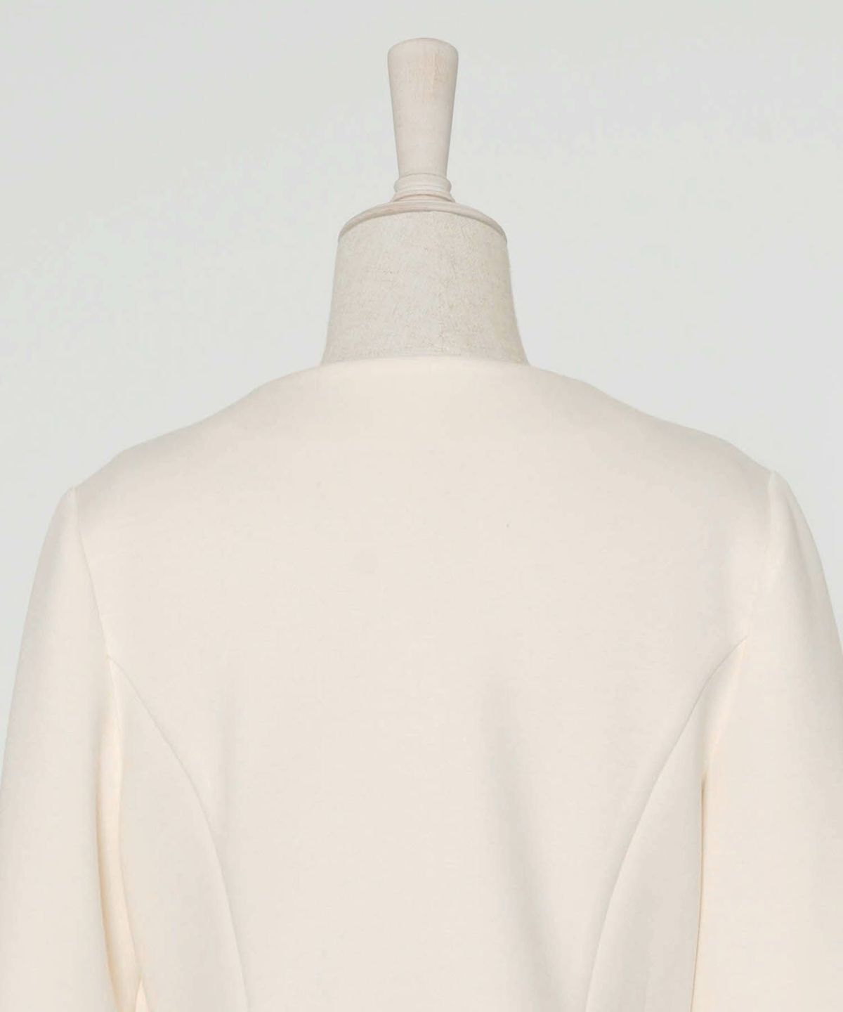 レディース/トップス/ジャケット/ボンディング/リングファスナー/長袖/フレアシルエット/春/秋/冬/アイボリー/ネイビー