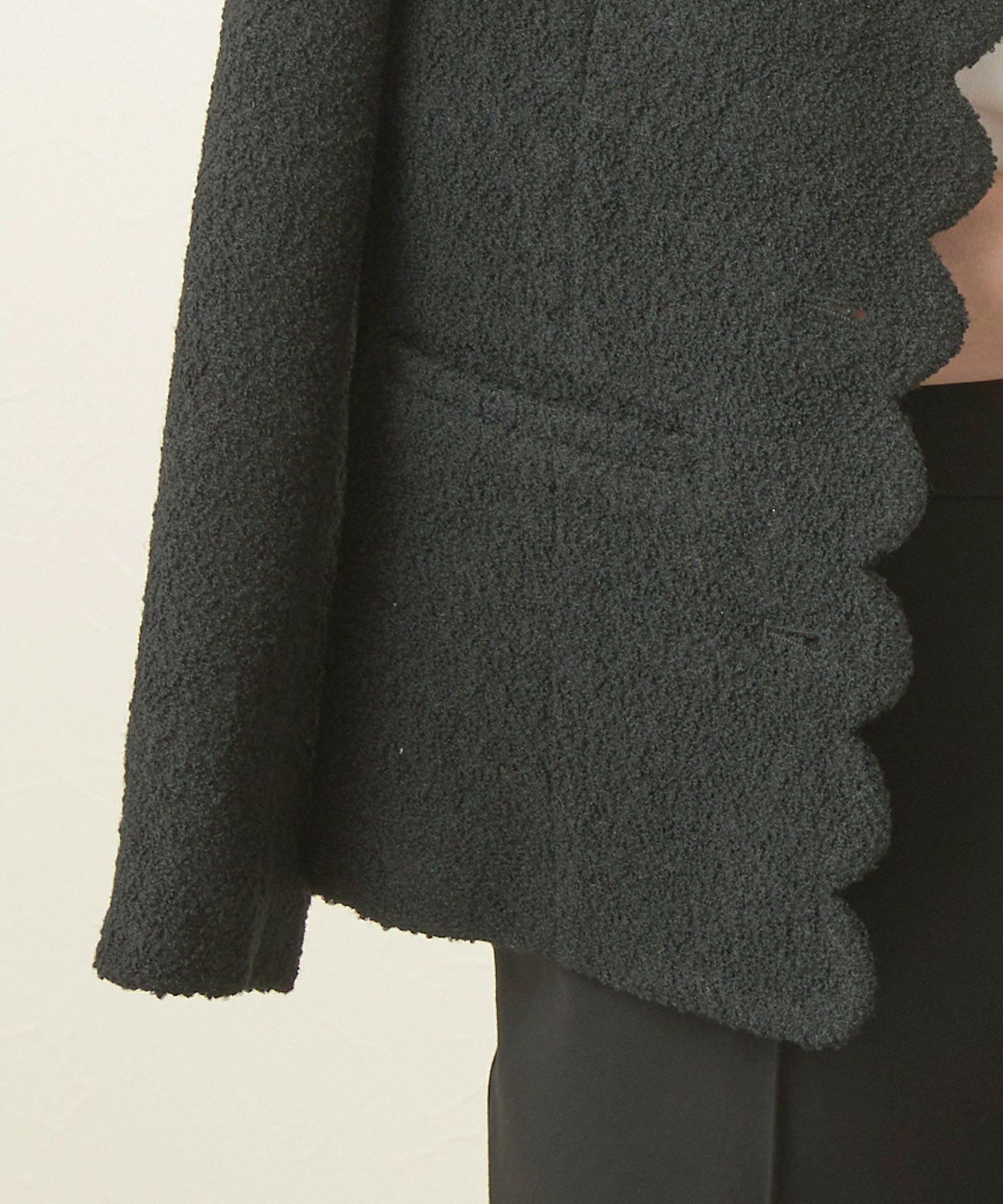 スカラップ バラエティボタン ジャケット Liala×PG 全2色｜lpg241-1861