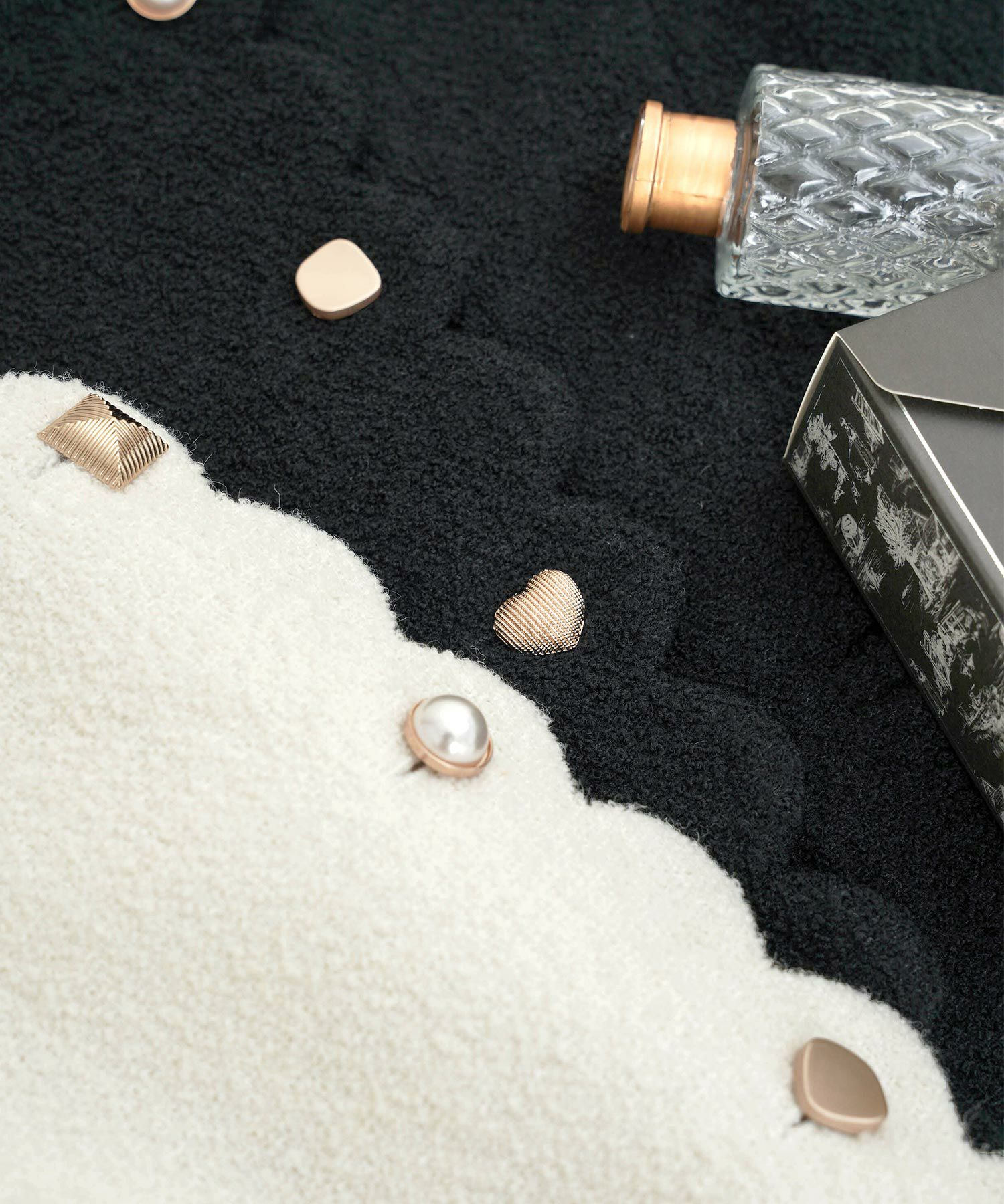 スカラップ バラエティボタン ジャケット Liala×PG 全2色｜lpg241-1861