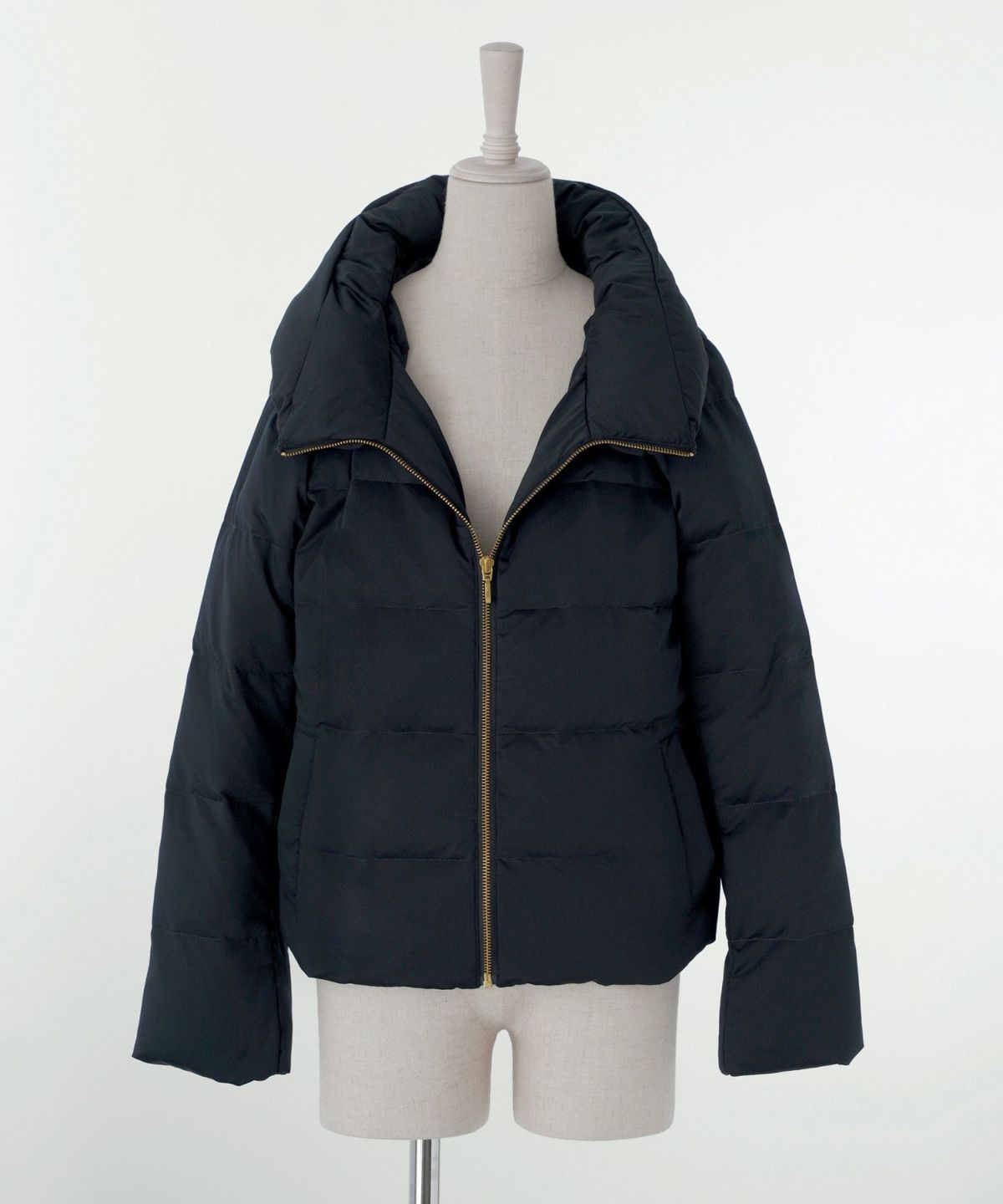 レディース/コート/アウター/ダウン/フェザー/秋/冬/長袖/グレー/グレージュ/ネイビー/M