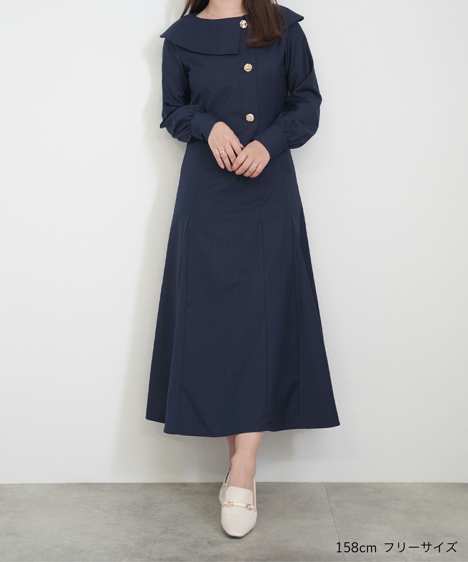 限定Price！SALE アソートボタン シャツ ワンピース lieulien×Chika 全 