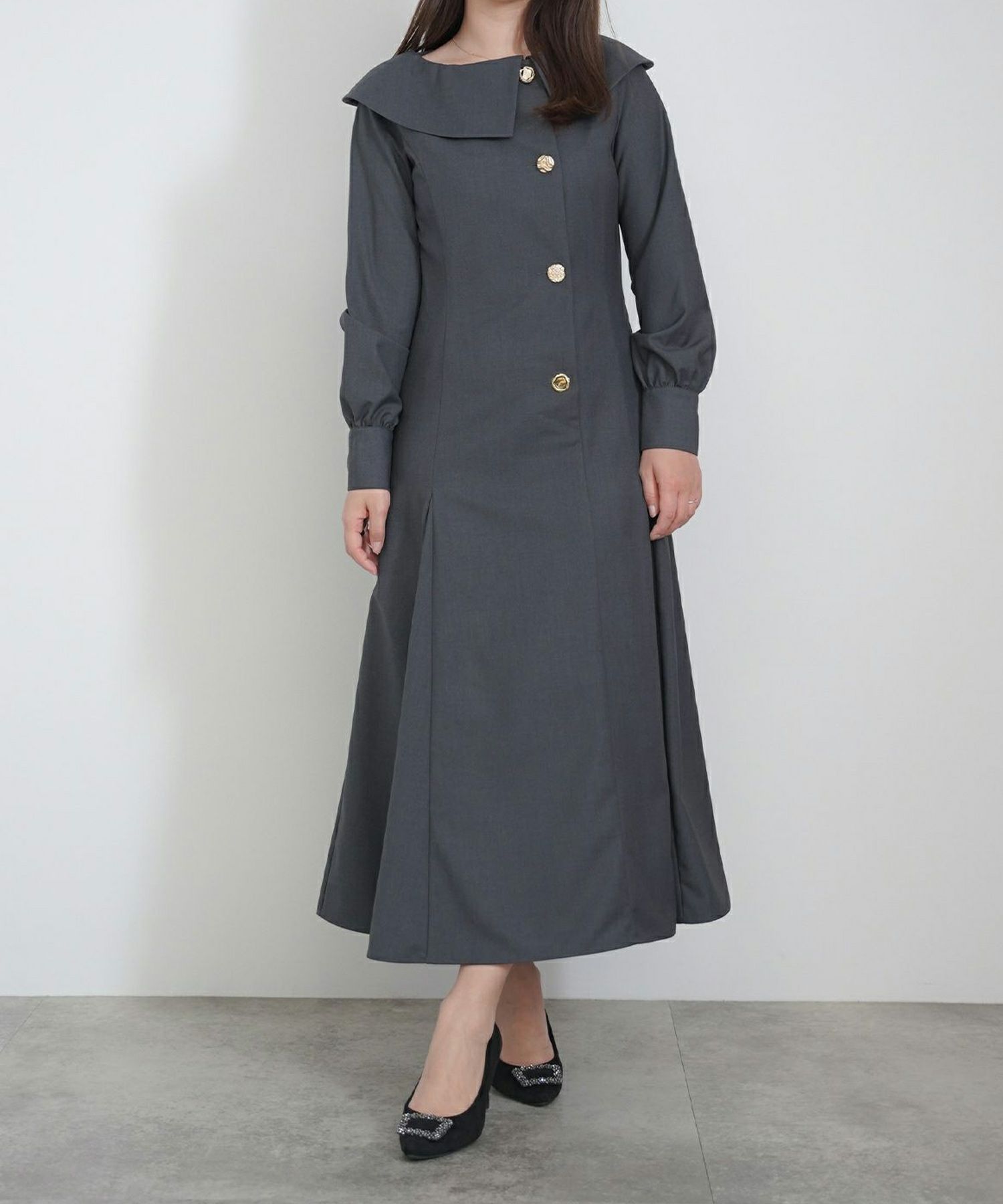 限定Price！SALE アソートボタン シャツ ワンピース lieulien×Chika 全  