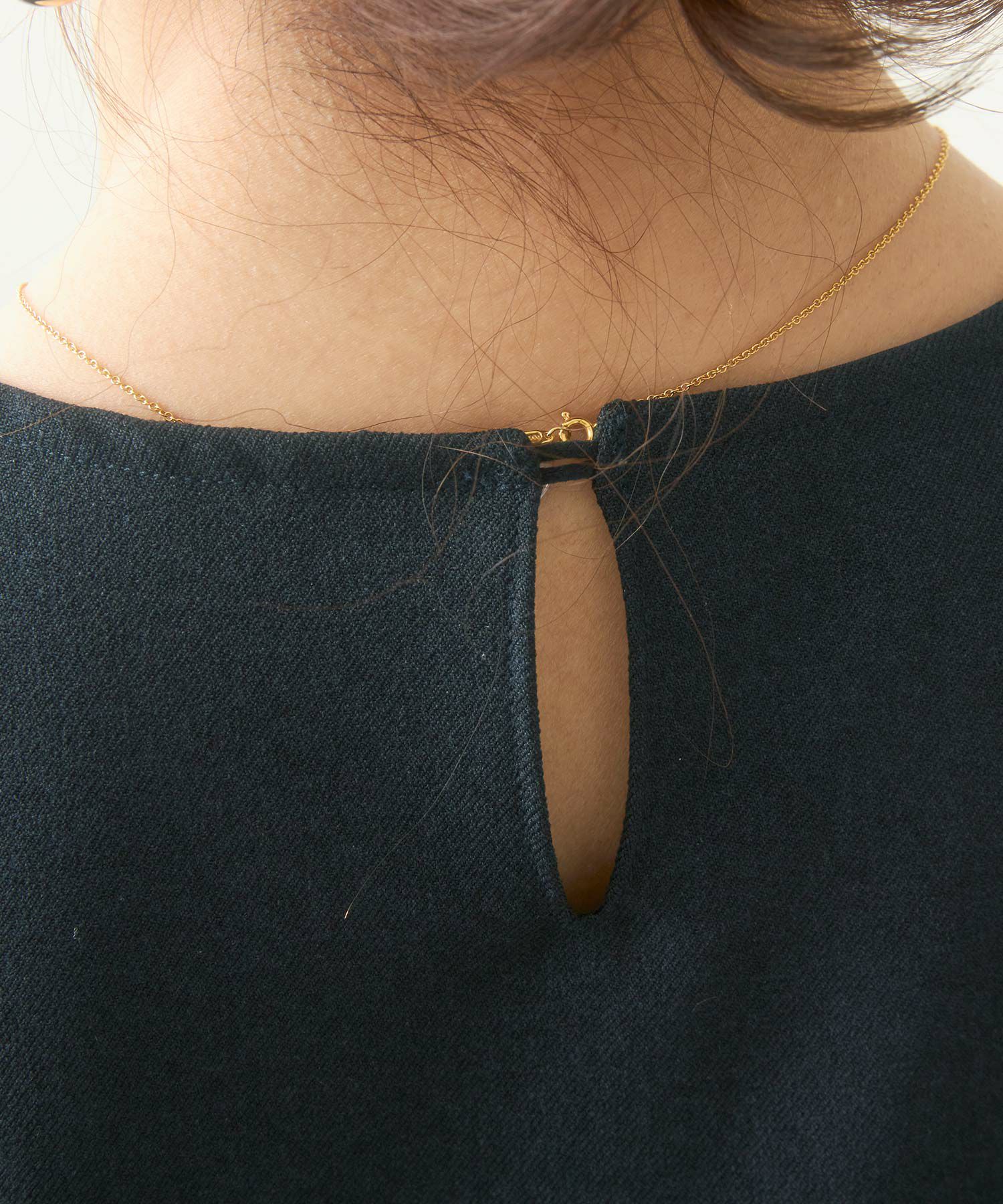 新色追加/手洗い可/日本製/アンチピリング/トップス/ブラウス/長袖/パワーショルダー/袖山ギャザー/大人可愛い