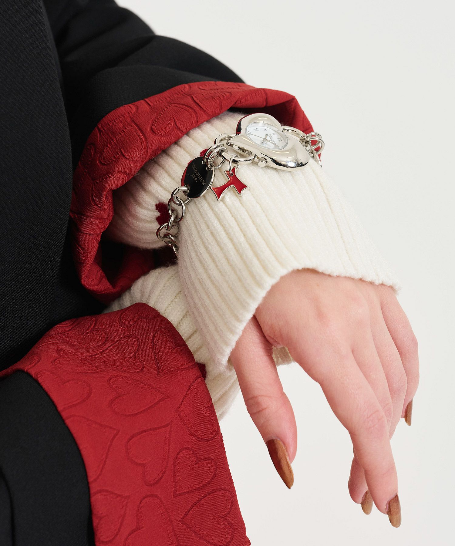 ハート型 時計ブレスレット TINA：JOJUN 全1色｜tnj915-0801【4】 