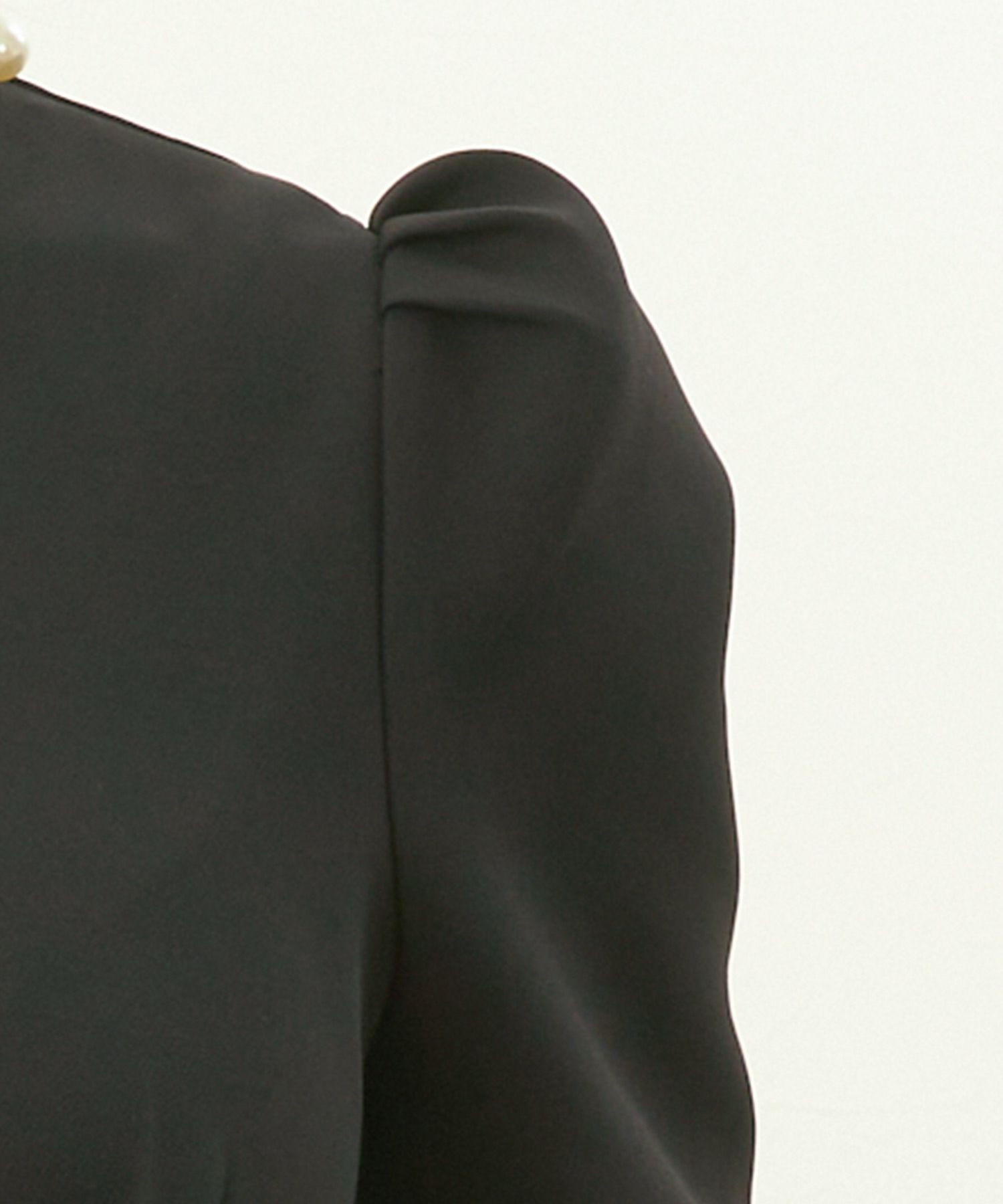 オケージョン/Iライン/アシメパール/アシンメトリー/ポケット/美ライン/肩タック/上品/タイト