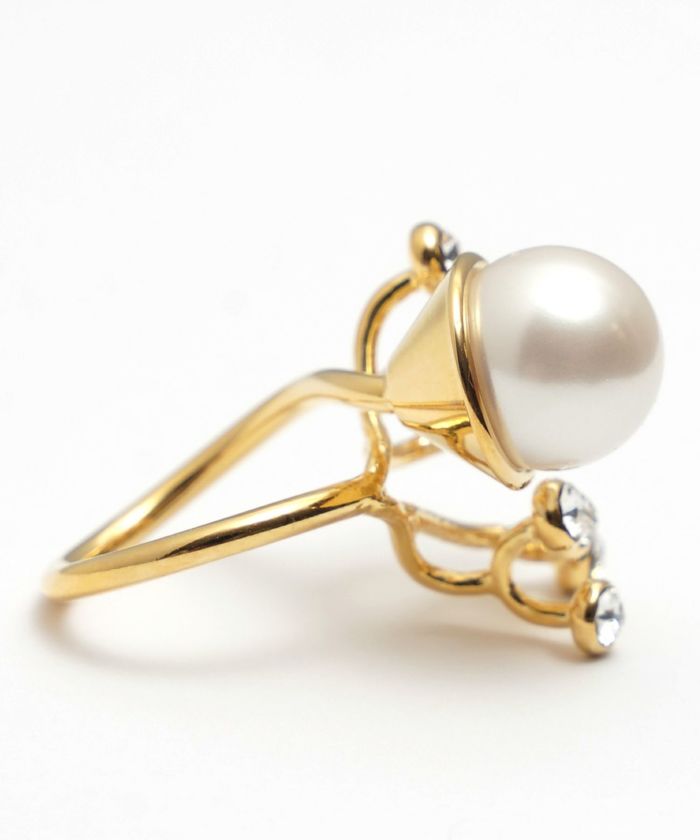 クラウン パール リング Crown Pearl Ring （Liala） 全1種 ｜lia915-9764【1】 - リング商品一覧 - Joint  Space