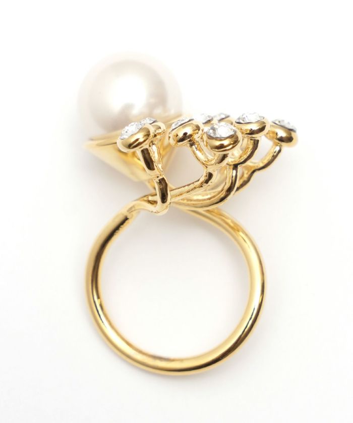 クラウン パール リング Crown Pearl Ring