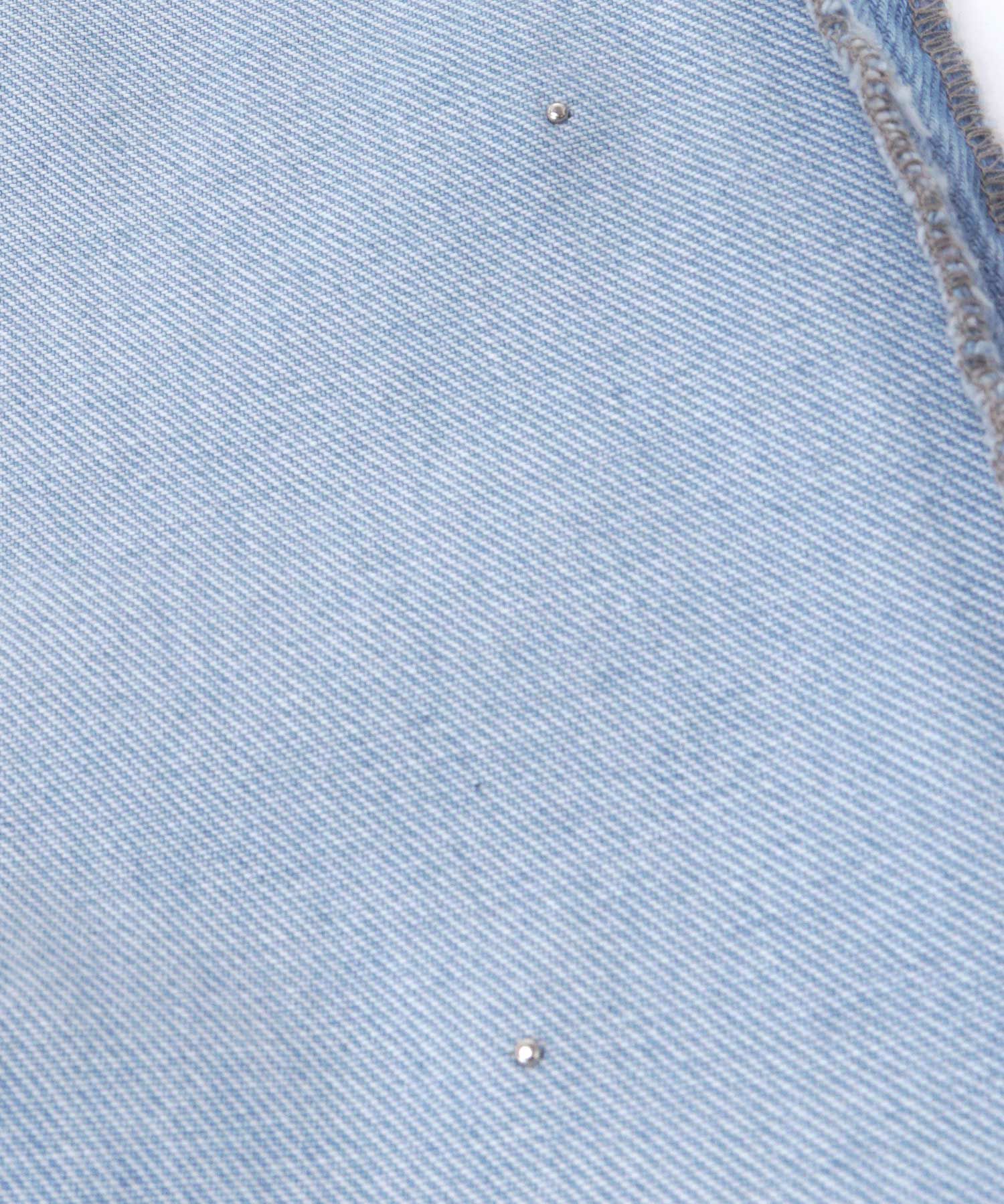 手洗い可/ボトムス/パンツ/デニム/ジーンズ/ラインストーン/女性/大人/可愛い/