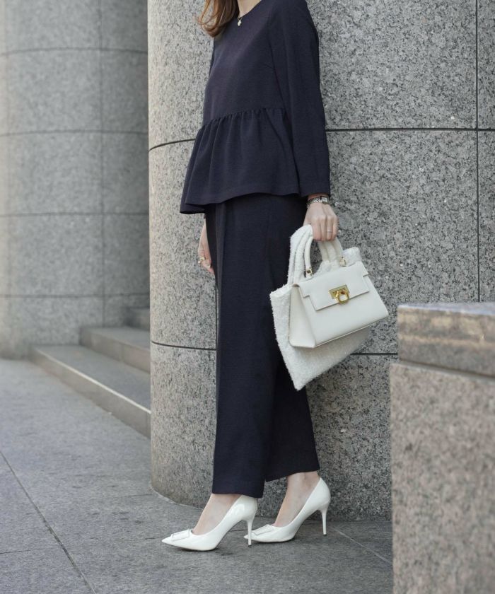限定Price！SALE セレクト オケージョン ツイード パンツ HUIT