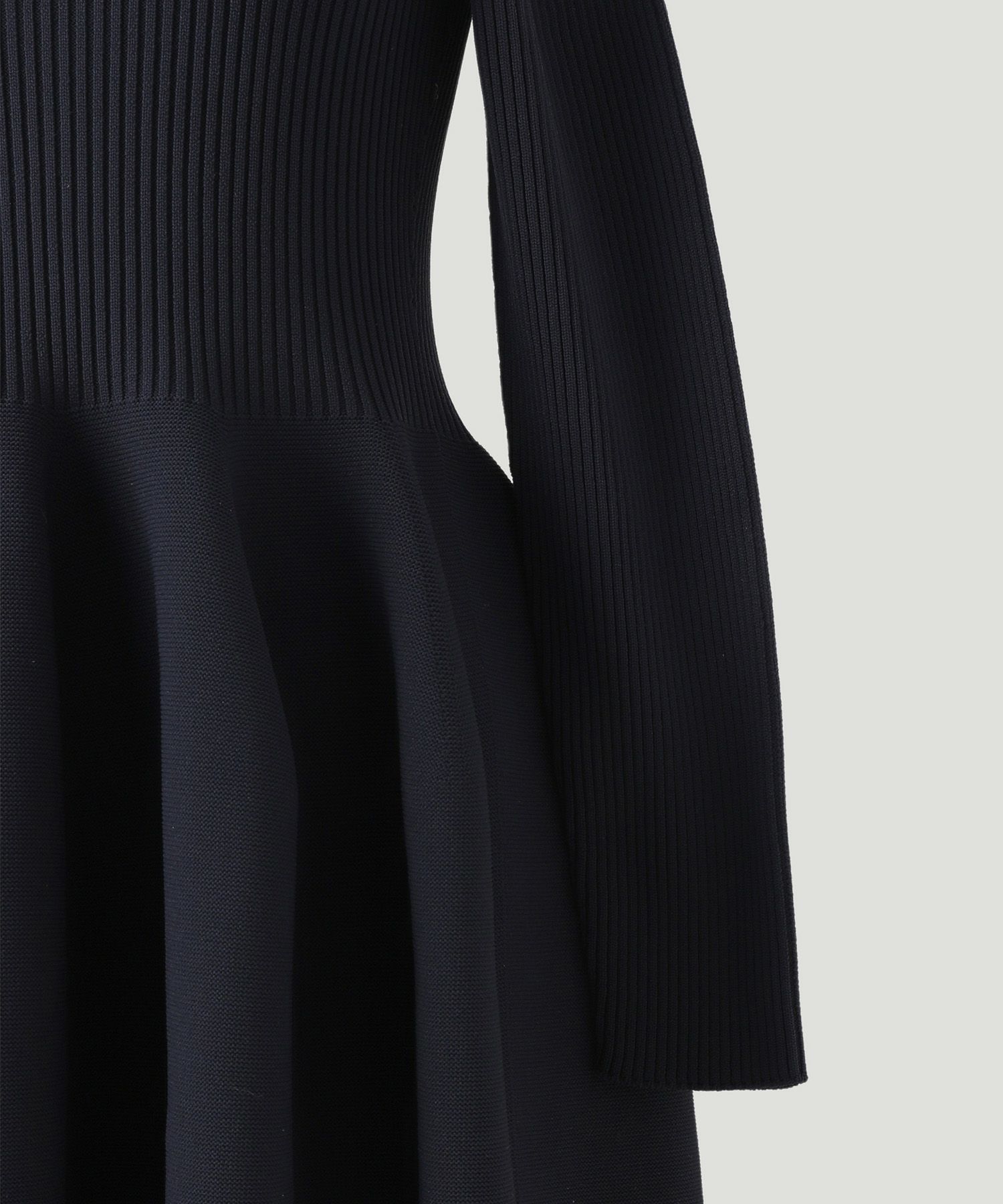 襟付き ホールガーメント ニット ワンピース HUIT 全3色｜hit311-0060