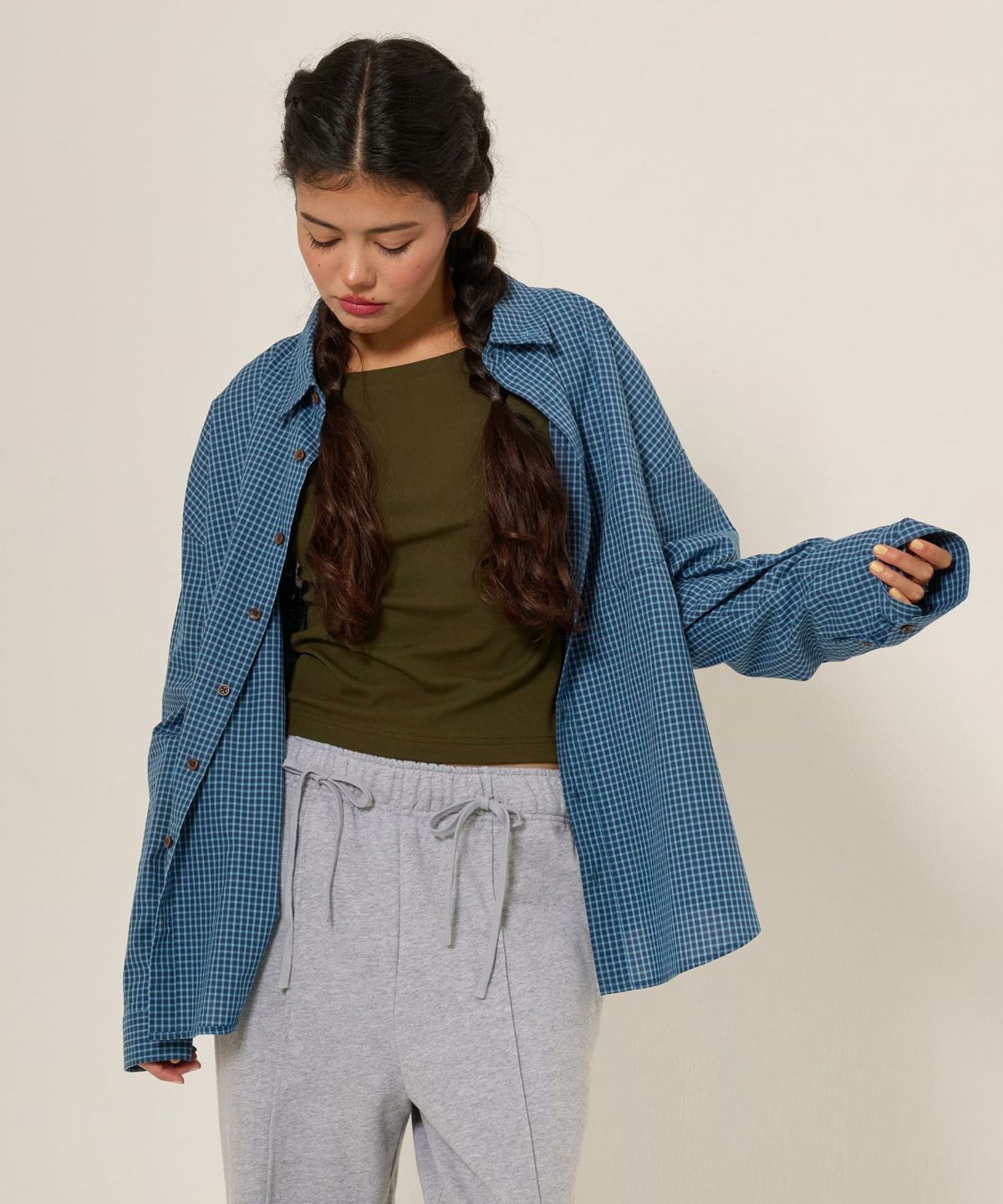 トップス/シャツ/オーバーサイズ/ユニセックス/柄シャツ