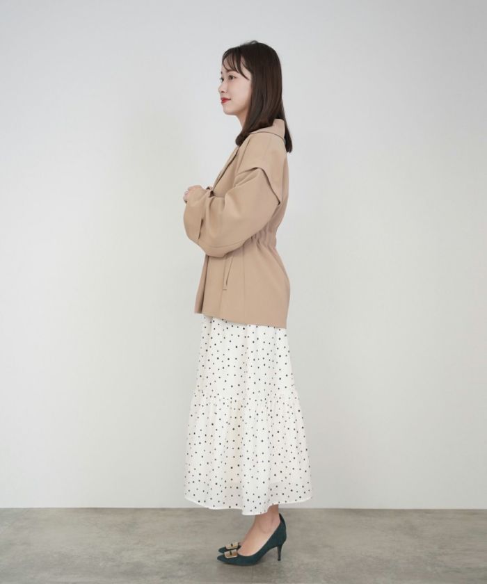 限定Price！SALE 2Way トレンチ ジャケット lieulien×Chika 全2