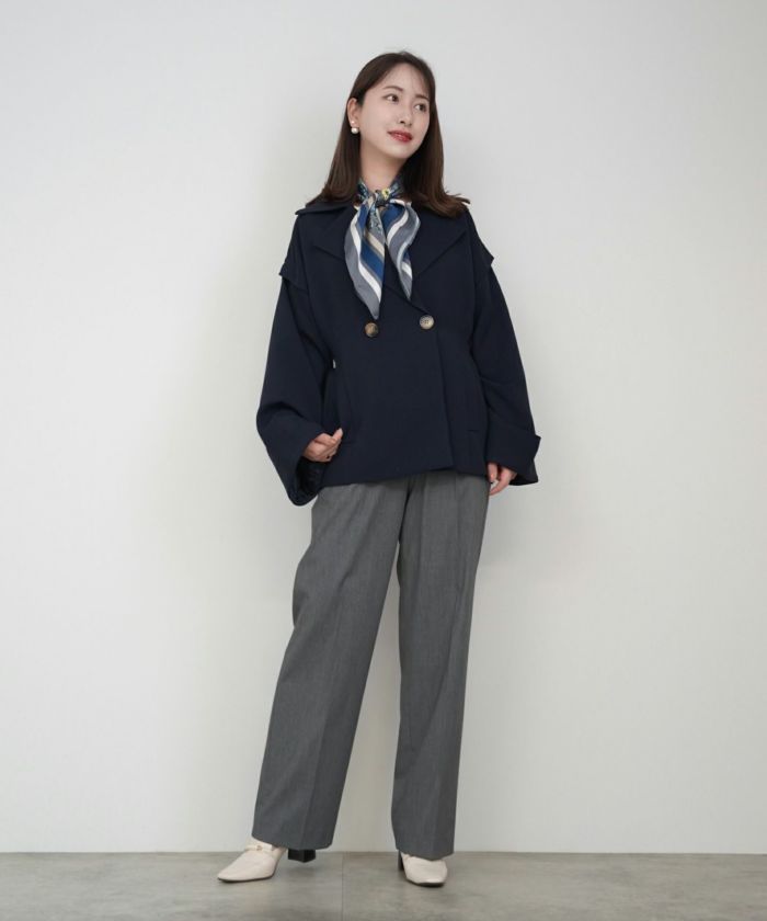限定Price！SALE 2Way トレンチ ジャケット lieulien×Chika 全2