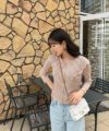 レディース/トップス/ニット/WZIP/ジップ/ファスナー/開襟/襟/ビックカラー/ショート丈/コンパクト丈/長袖/シンプル/トレンド/カジュアル/エレガント/上品/20代/30代/40代/10代/アイボリー/ピンク/ブルーグレー