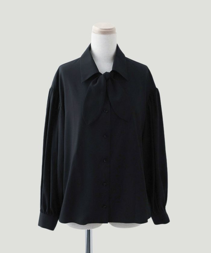 限定Price！SALE スカーフタイ ブラウス HUIT 全2色｜hit811