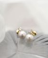 シンプル パール クリスタル ピアス Simple Pearl Crystal Pierce