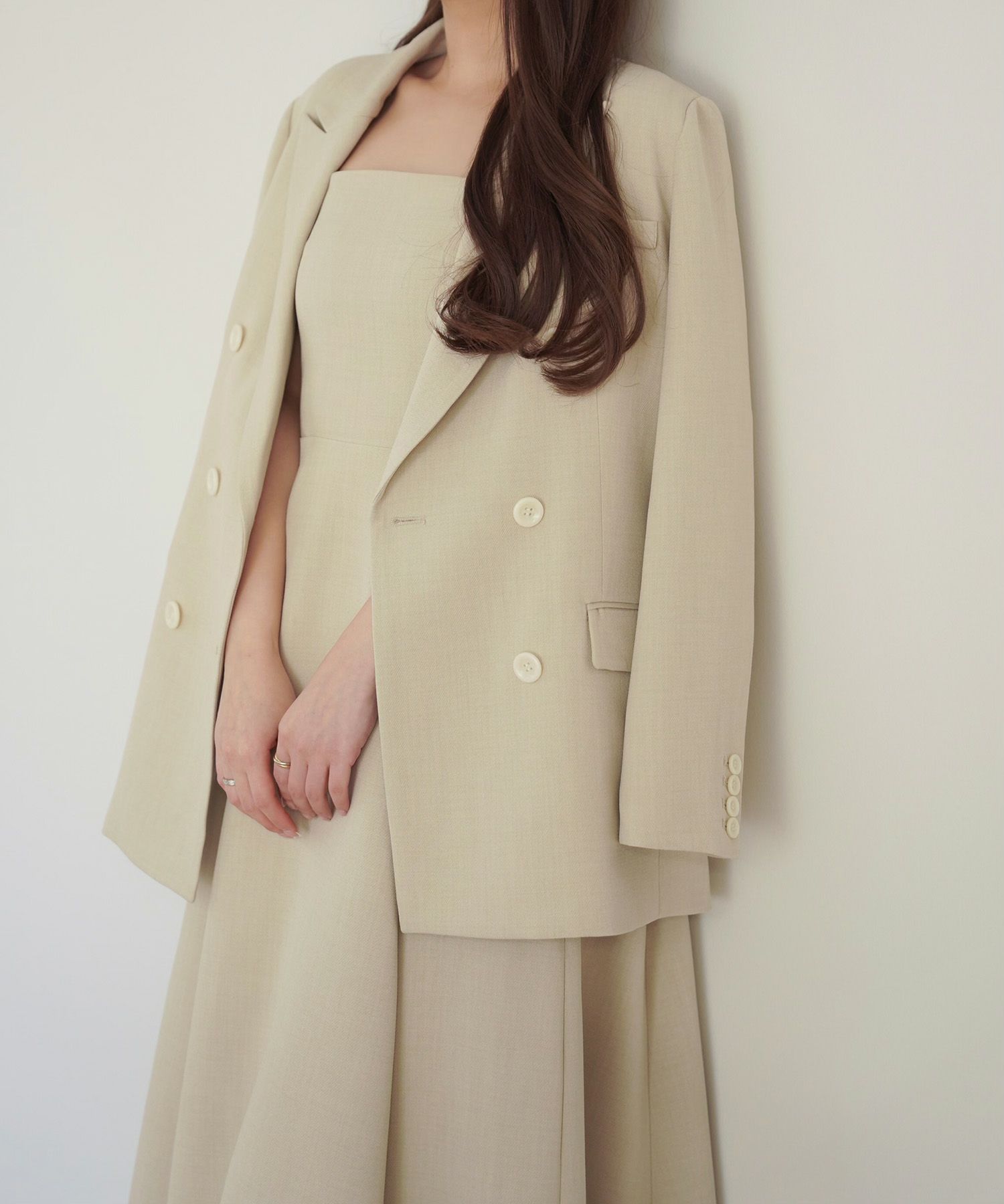 限定Price！SALE ダブルブレストジャケット Joint Space×aya 全2色  