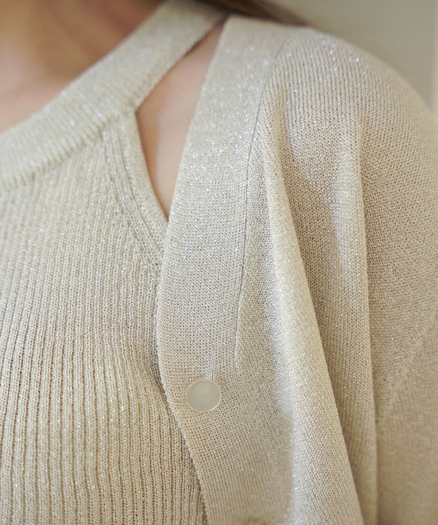 CLEARANCE-SALE ハイツイスト シャイニー ニット アンサンブル Joint  