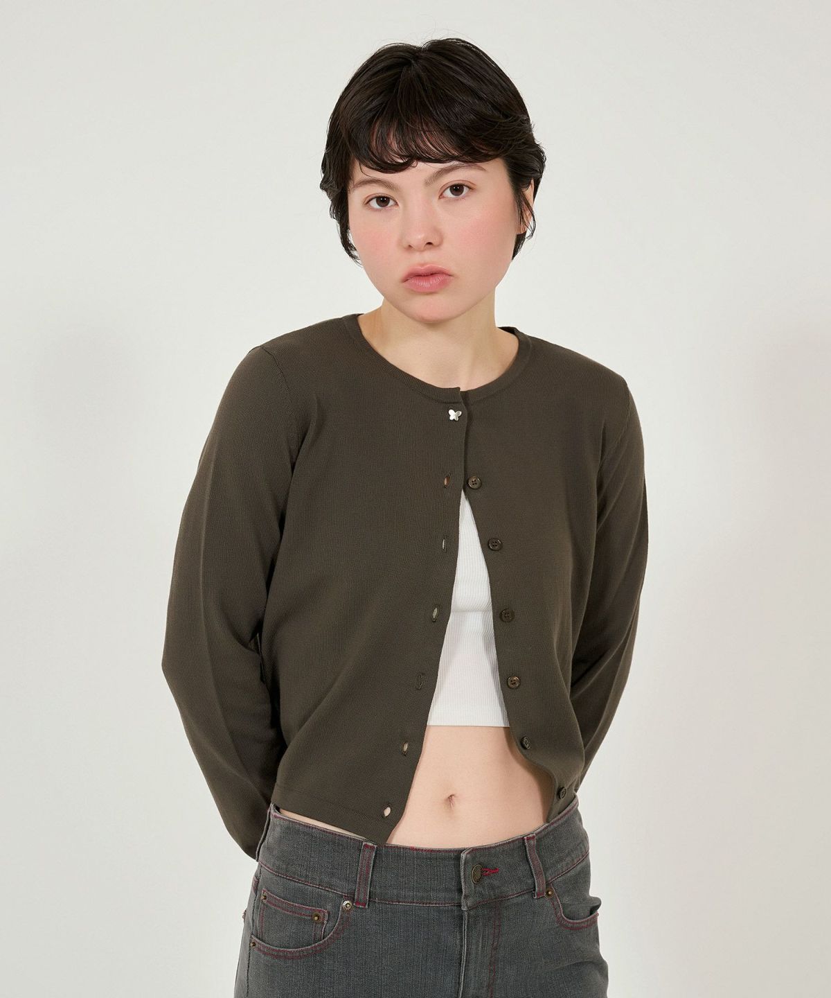 ヴィンテージライク ニットチュニック | Leina | TINA：JOJUN