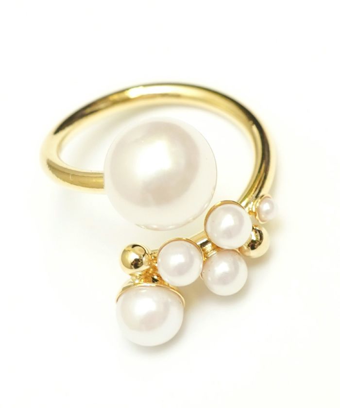 ツイスト パール リング Twist Pearl Ring