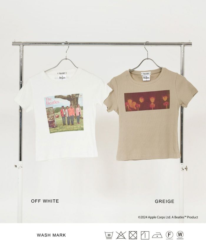 THE BEATLES リブTシャツ TINA：JOJUN 全2色｜tnj521-0837【2