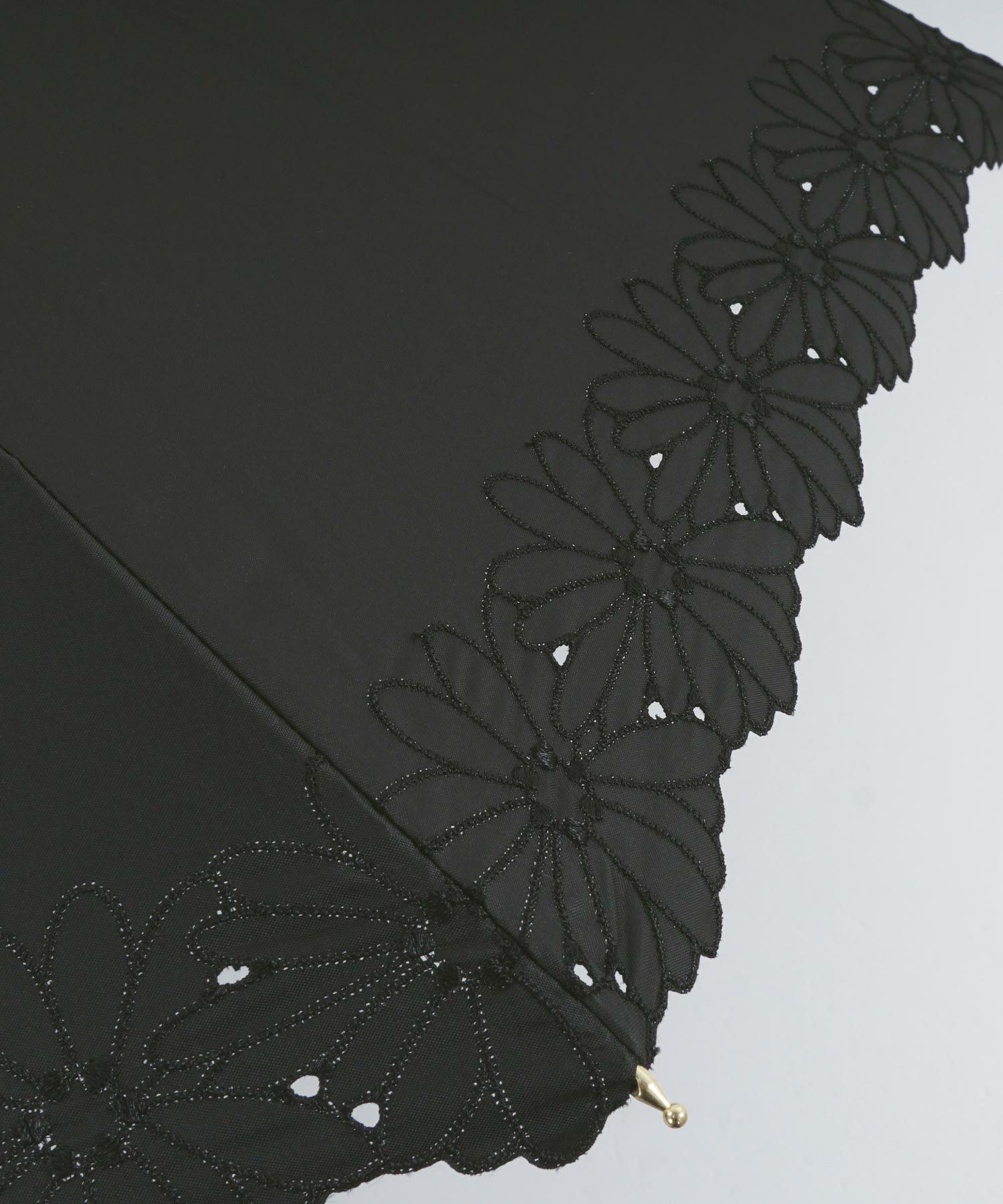 セレクト/ 傘 おしゃれ コンパクト かわいい レディース 女性 女の子 黒 大人 人気 花びら フラワー ジョイントスペース