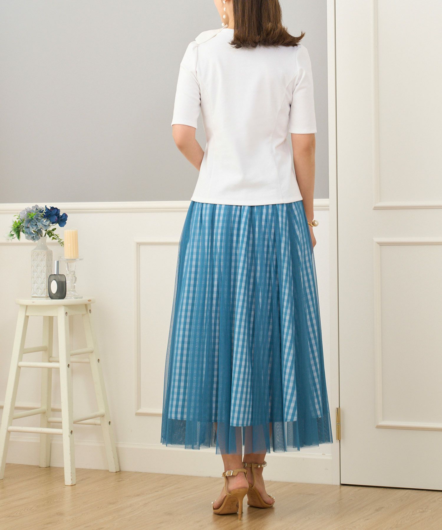 カットソーレディース服おしゃれ白黒半袖無地cutsew薄手オフィスかわいい可愛いきれいめ春夏秋ストレッチジョイントスペース