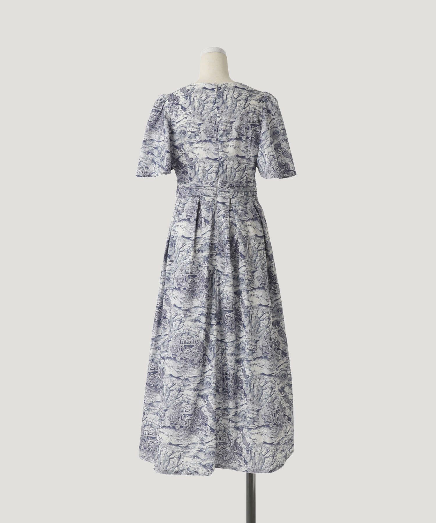 リゾート ロング ワンピース Made with Liberty Fabric HUIT 全3色  