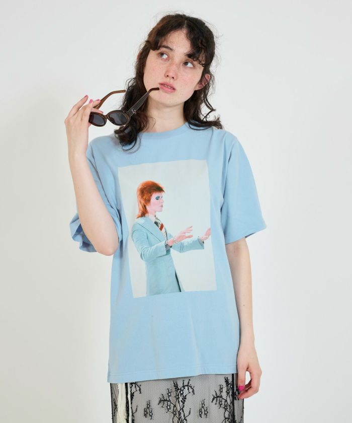 ユニセックス/Tシャツ/半袖/夏/プリントTシャツ