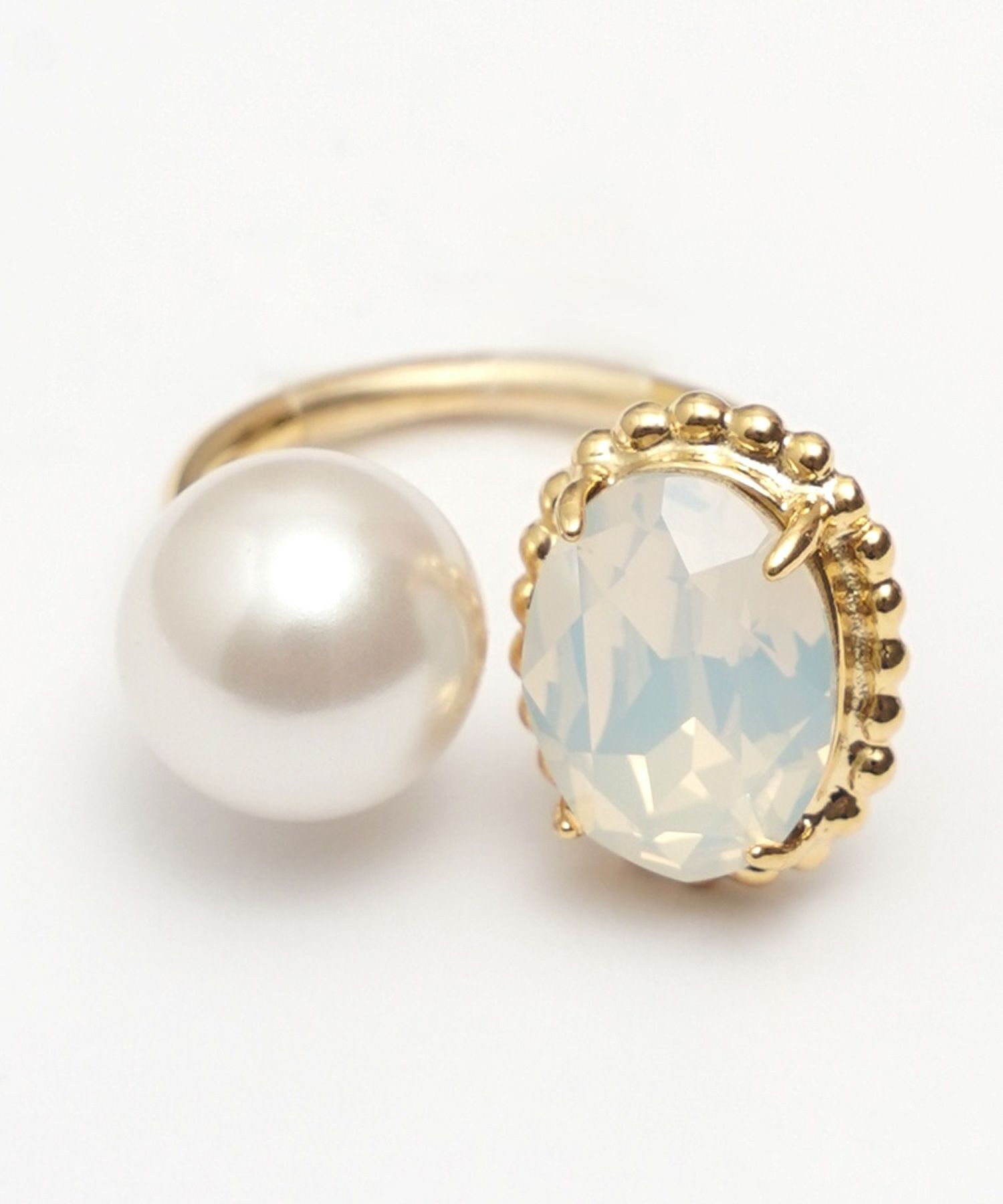 クロッシング パール リング Crossing Pearl Ring （Liala） 全1種 