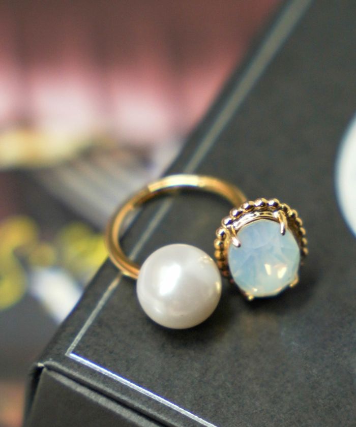 キャンディー パール リング Candy Pearl Ring