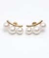 スリー パール ピアス Three Pearl Pierce