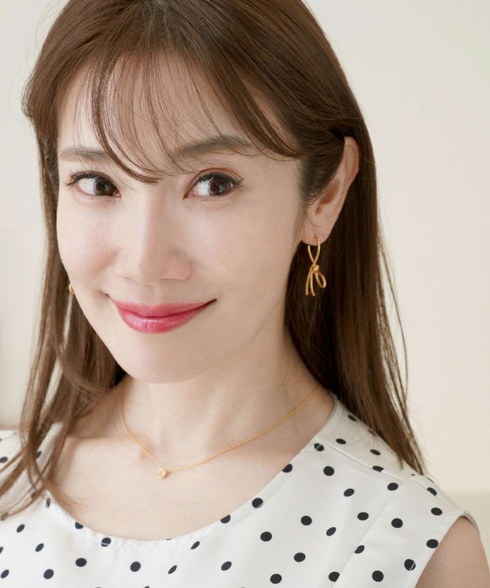 シンプル リボン ピアス イヤリング Simple Ribbon Pierce Earring