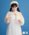 AMBIDEX Store ○リボンチュール ショートボレロ(F クロ): CHILD