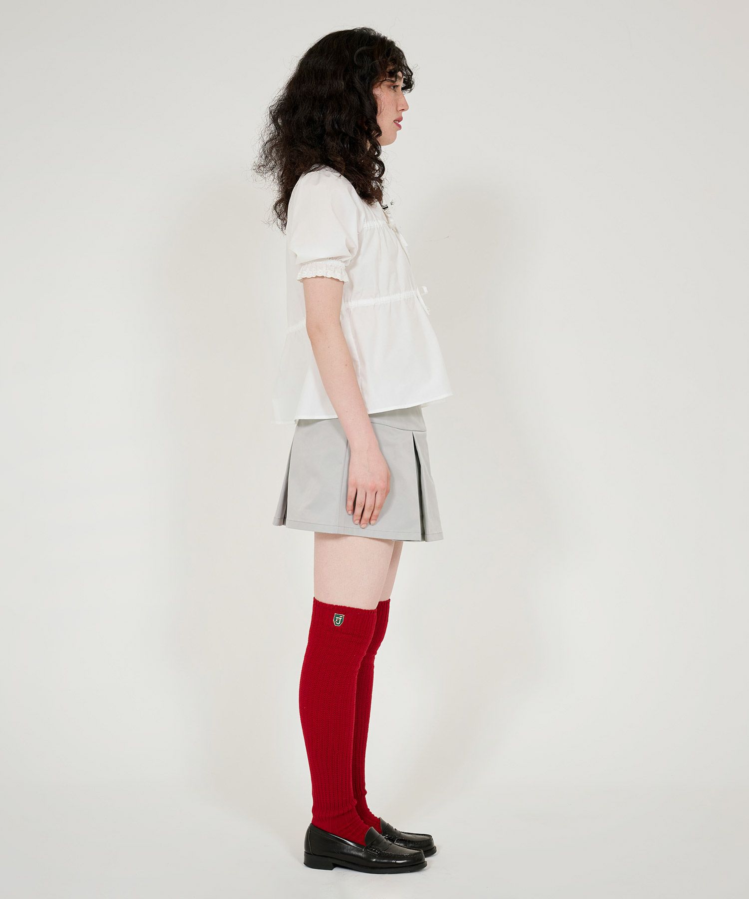 ボトムス/キュロット/スカートパンツ/ミニ丈