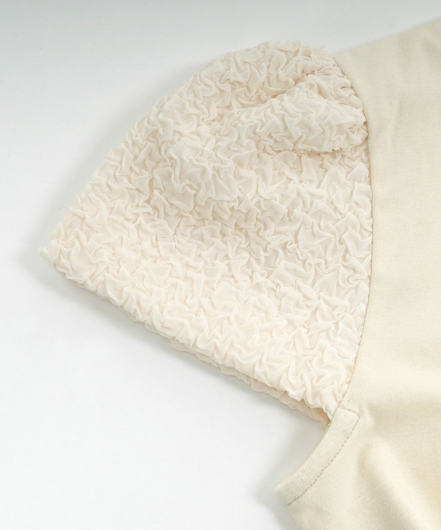 異素材スリーブカットソー半袖PrimaScherrer全5色｜psc521-0851【3】