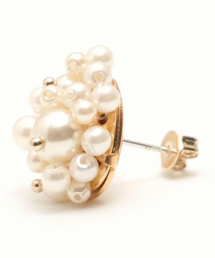 スパークリング パール ピアス イヤリング Sparkling Pearl Pierce Earring