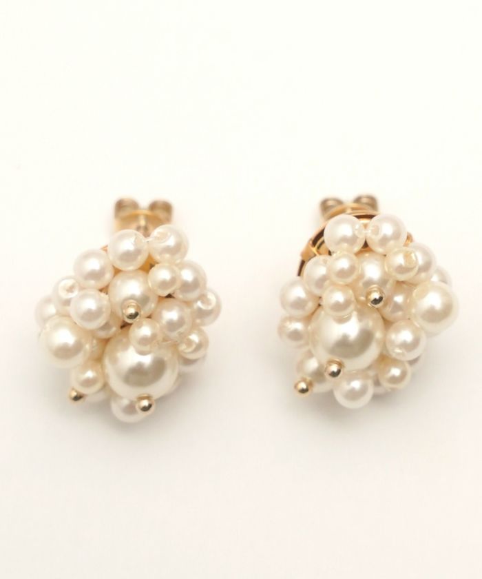 スパークリング パール ピアス イヤリング Sparkling Pearl Pierce Earring