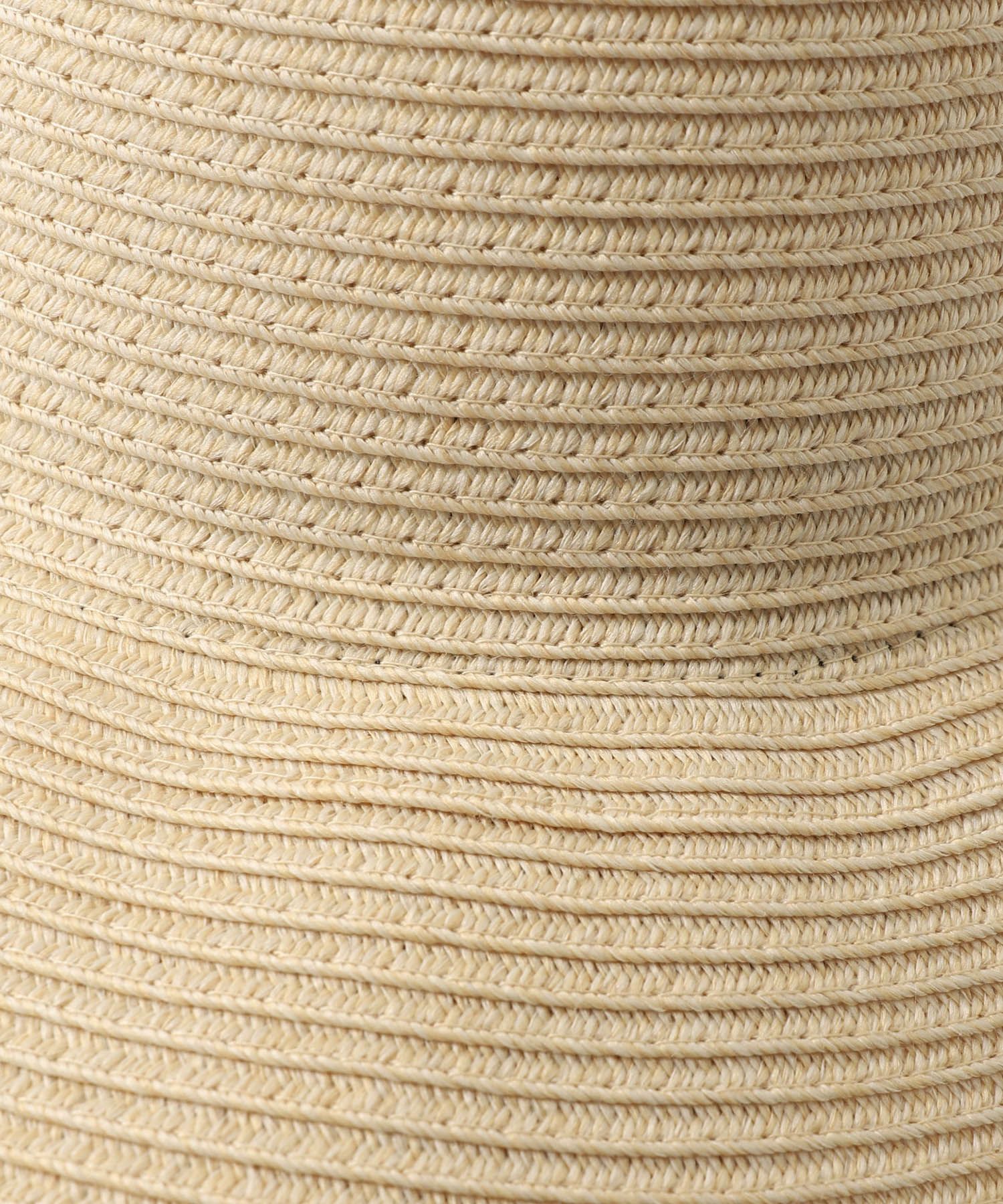 チャーム スリット つば広 夏/アイボリー/ベージュ/F